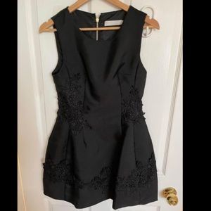 Lucy Wang Mini Black Dress